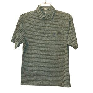 Johnnie-O Neese Golf Short Sleeve Polo‎ Shirt Kiwi Medium Collar Button Casual